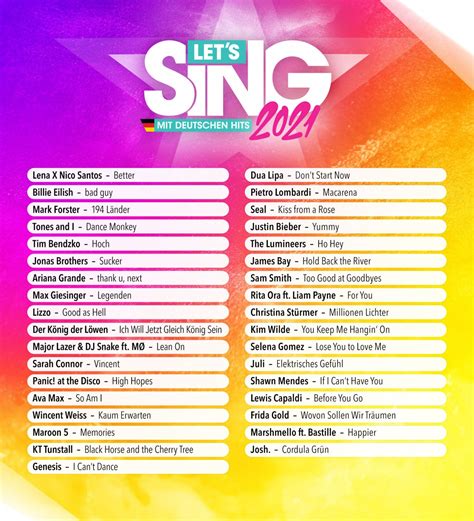 Let's Sing 2021 .